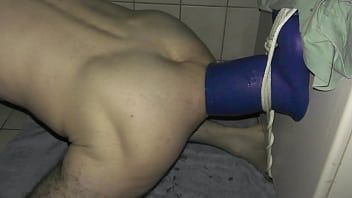 تشغيل الشرج العميق مع دسار الوحش الضخم 11x37cm