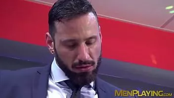 تشغيل مثير روبي روجو الحمار مارس الجنس المتشددين من قبل أنيق دعوى الفحل